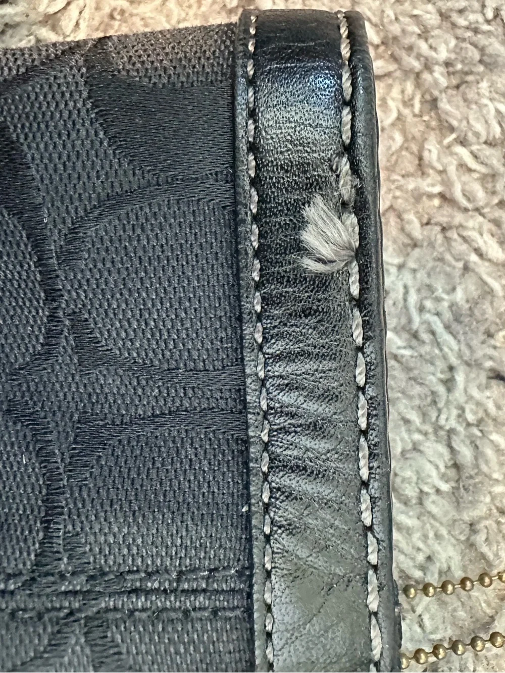 🖤 Coach Signature Black Canvas Tote 🖤